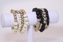 Load image into Gallery viewer, Wood Beaded Necklace Set