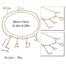 Load image into Gallery viewer, Lady Chain Waist Belt
