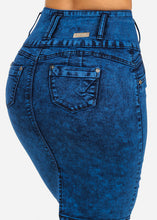 Load image into Gallery viewer, Betty Blue Denim High Waist Skirt
