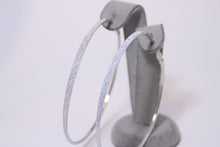 Load image into Gallery viewer, Shimmer Round Hoop Earrings
