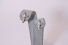 Load image into Gallery viewer, Cross Love Stud Earrings
