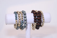 Load image into Gallery viewer, Wood Beaded Necklace Set
