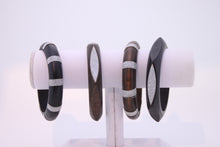 Load image into Gallery viewer, Wooden Glitter Bangles
