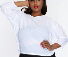 Load image into Gallery viewer, Wifey Crop Blouse (Plus Size)
