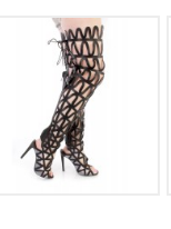 Load image into Gallery viewer, Whitney Thigh High Heels
