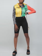 Load image into Gallery viewer, Cashew Patchwork Design Jacket
