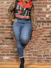 Load image into Gallery viewer, Leather Faux Patch Work
