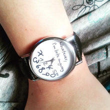 Load image into Gallery viewer, Never on Time watch
