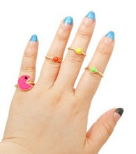 Load image into Gallery viewer, Pac Man Multicolor Ring
