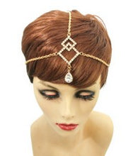 Load image into Gallery viewer, Diamond Crop Headchain
