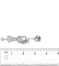 Load image into Gallery viewer, Hands Down Rhinestone Earrings
