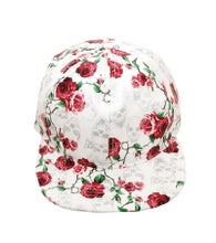 Load image into Gallery viewer, Rose White Hat
