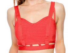 Load image into Gallery viewer, Racine Bandage Crop Top
