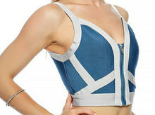 Load image into Gallery viewer, Tyler Ty Bandage Crop Top
