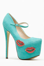 Load image into Gallery viewer, Red Kiss 1 Pump Heels
